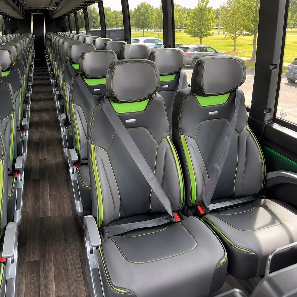 how trip distance and duration affect charter bus rental rates in hampton